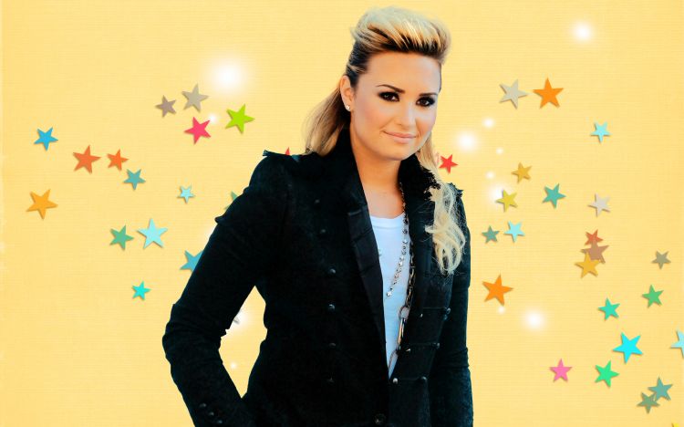 Fonds d'cran Clbrits Femme Demi Lovato Wallpaper N353900