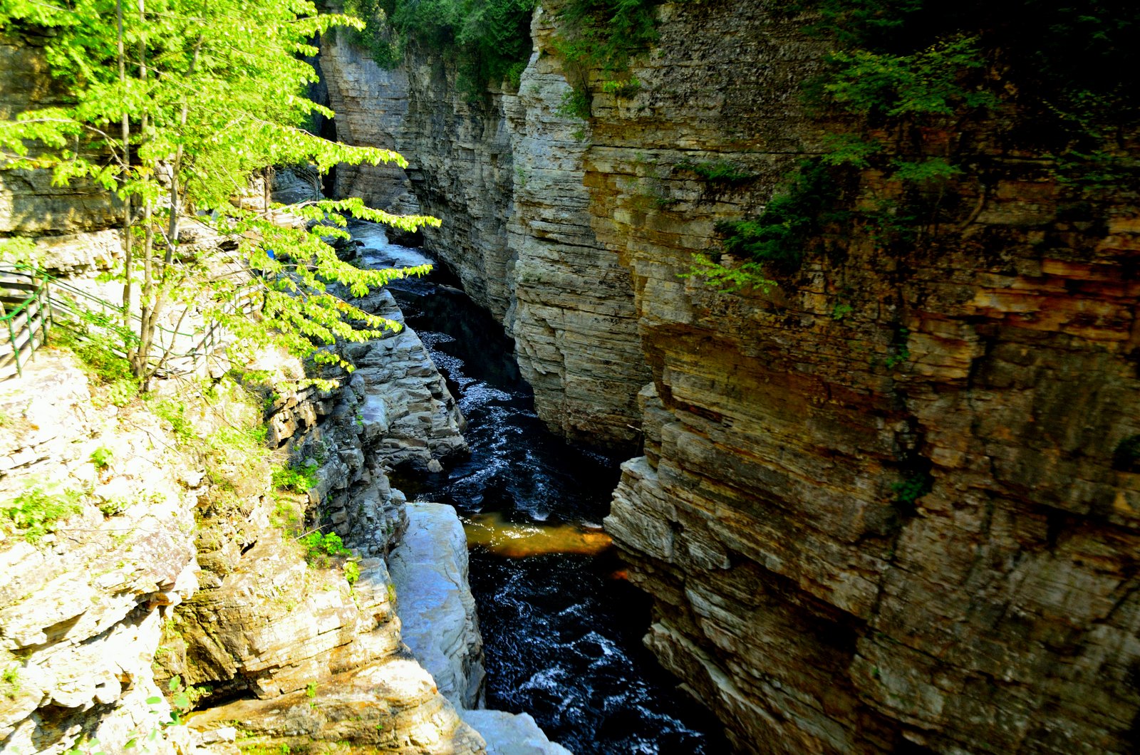 Wallpapers Nature Canyons Ausable Chasm