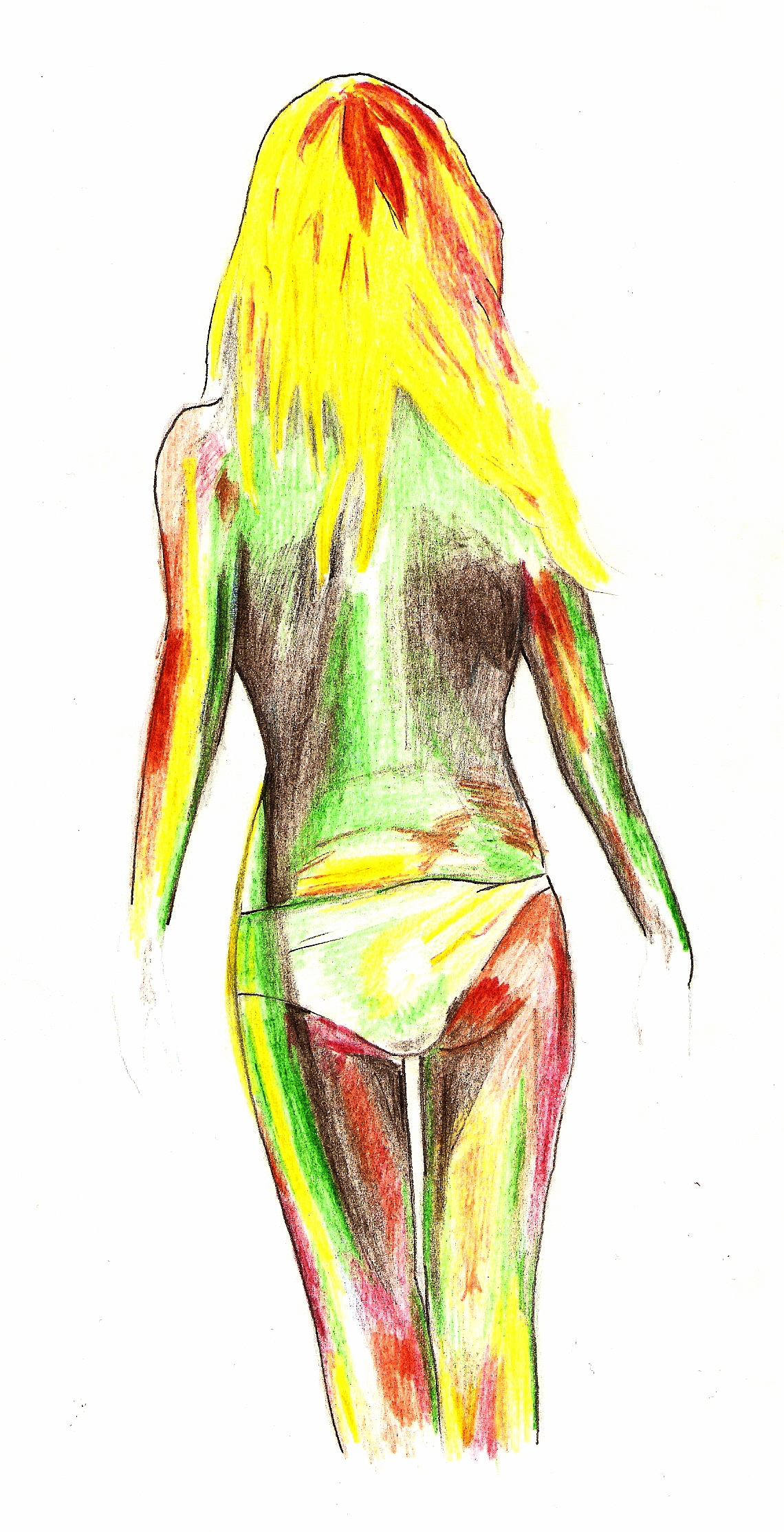 Fonds d'cran Art - Crayon Femmes - Fminit 