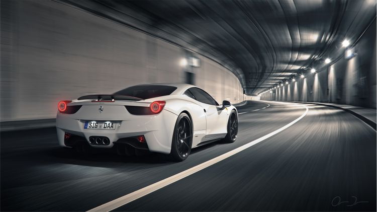 Wallpapers Cars Ferrari  458 Italia - ADV 1