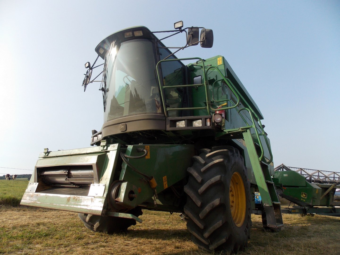 Fonds d'cran Transports divers Tracteurs Moissonneuse Batteuse