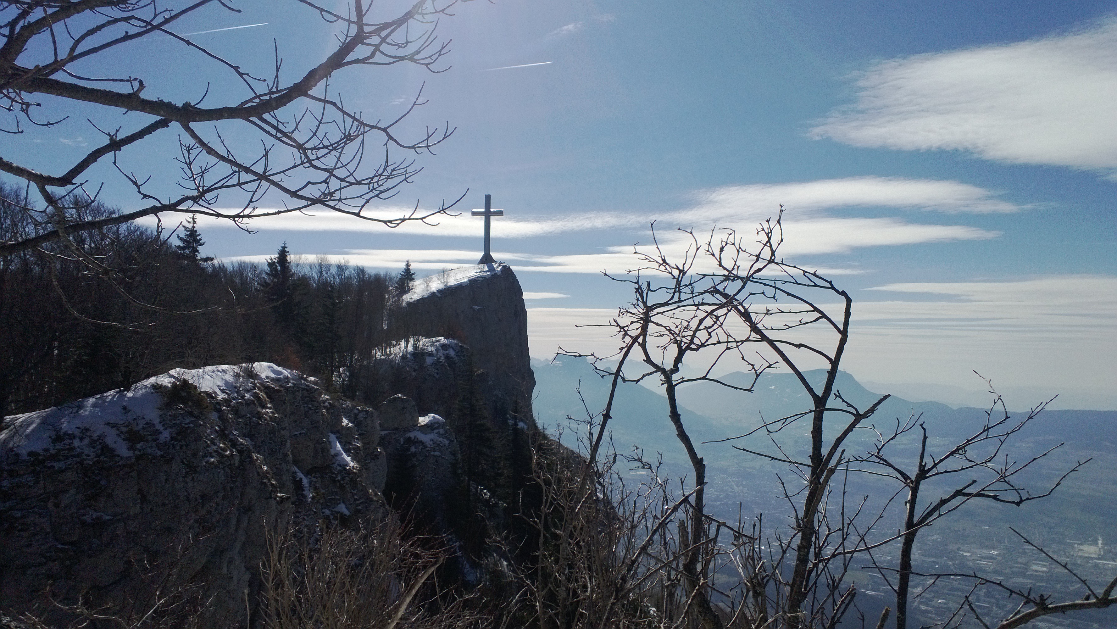 Fonds d'cran Nature Montagnes Croix du nivolet