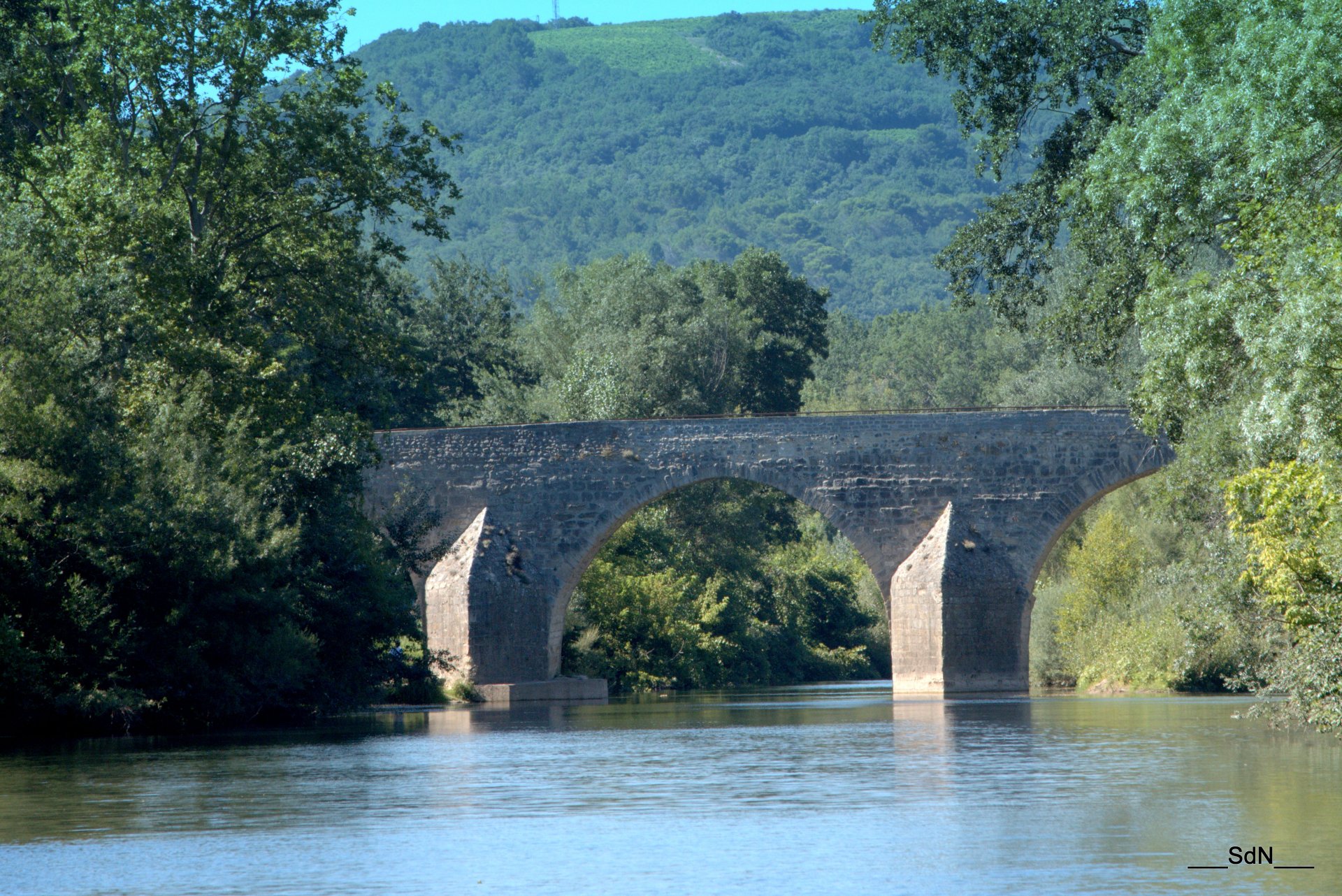 Wallpapers Constructions and architecture Bridges - Aqueduct ARDECHE