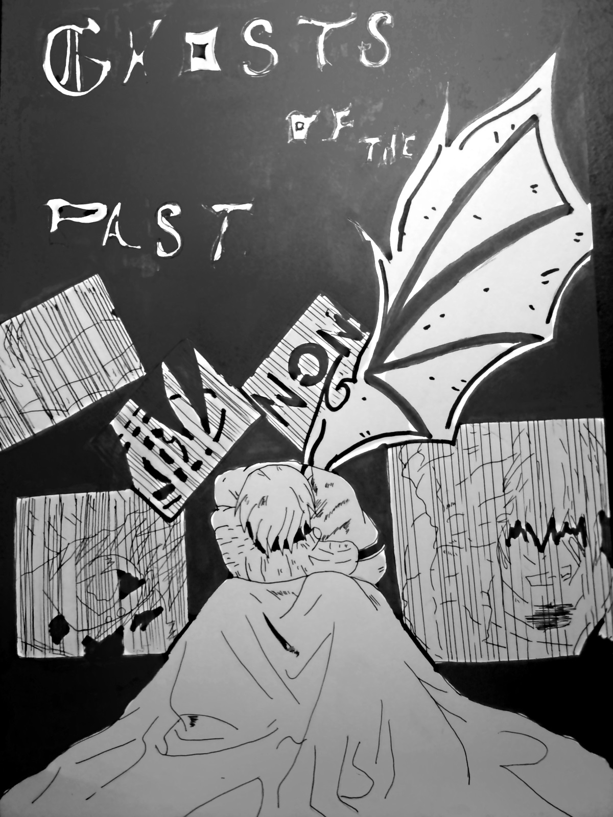 Fonds d'cran Art - Crayon Manga - Divers Ghosts of the past