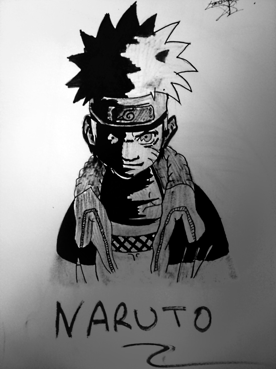 Wallpapers Art - Pencil Manga - Naruto Naruto 