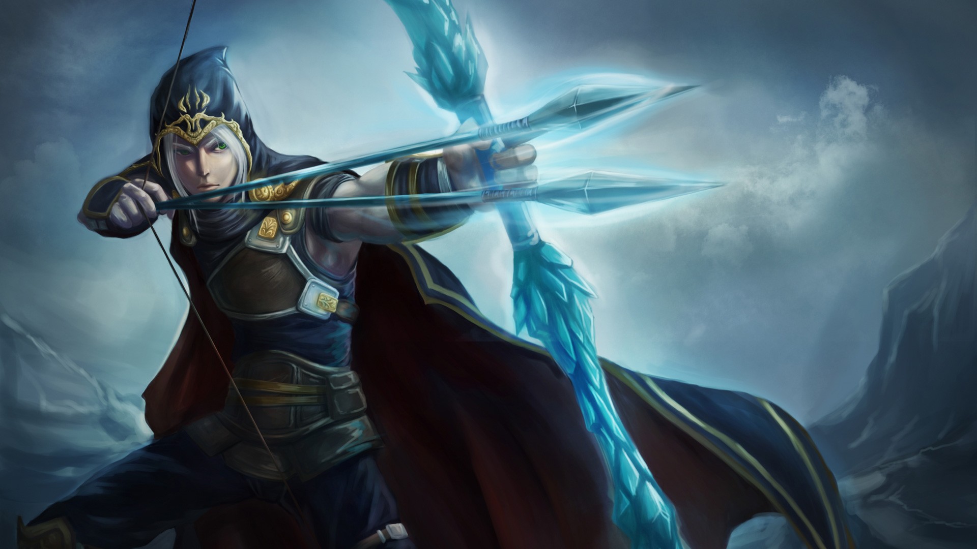 Wallpapers Video Games League of Legends - Clash of Fates  Ashe