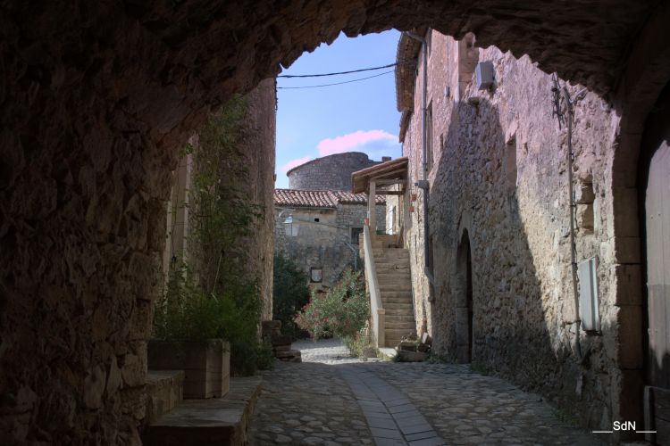 Wallpapers Constructions and architecture Streets LA BASTIDE DE VIRAC- ARDECHE