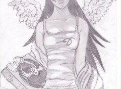  Art - Pencil angel