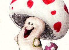  Art - Pencil Toad 2 (et sa toadette)