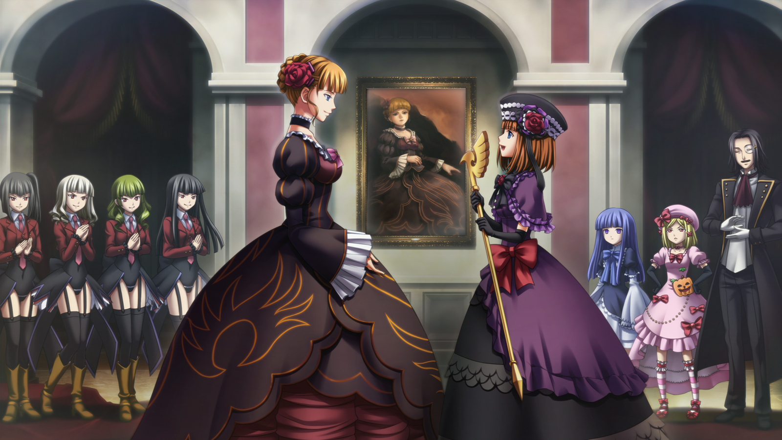 Fonds d'cran Manga Umineko no Naku Koro ni  