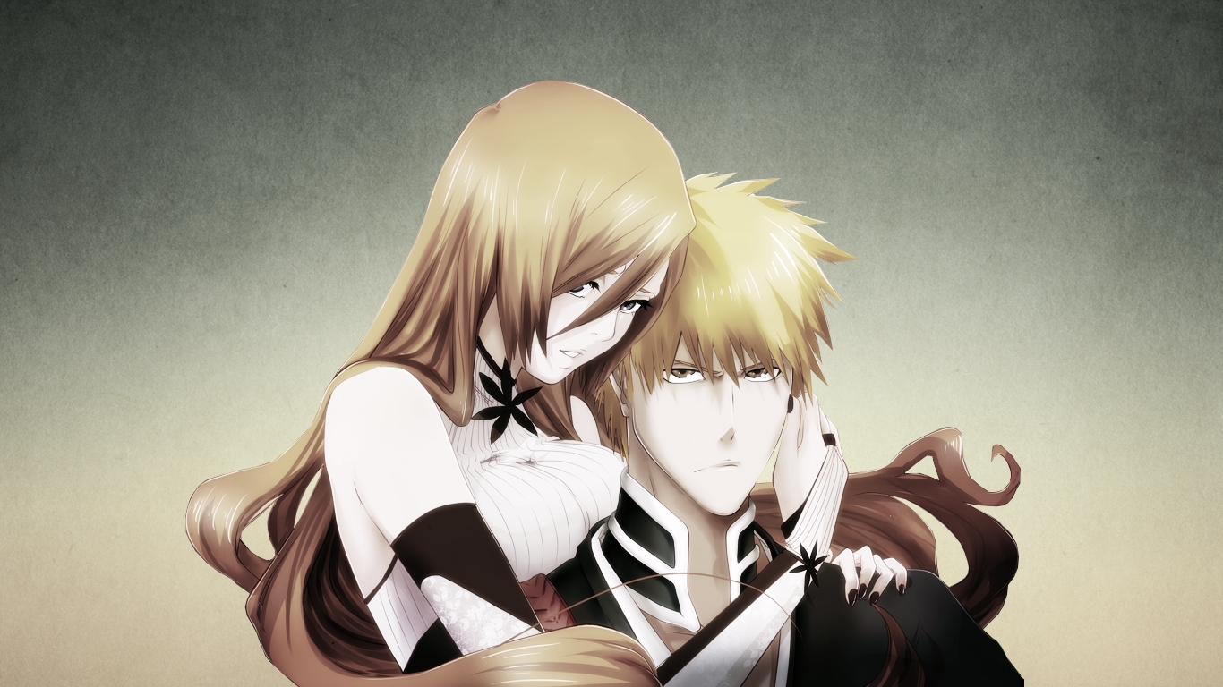 Wallpapers Manga Bleach Ichigo Kurosaki + Orihime