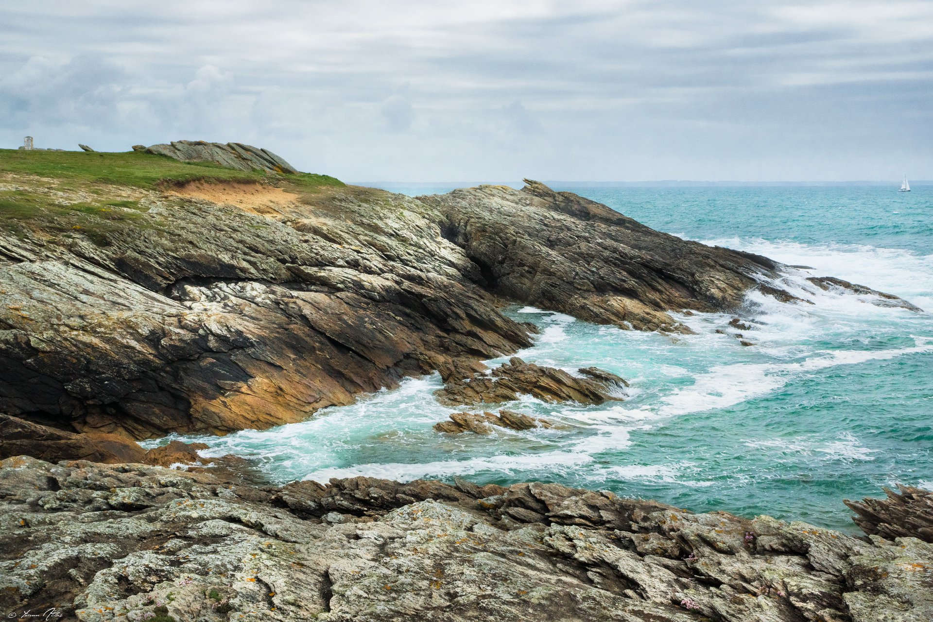 Wallpapers Nature Seas - Oceans - Beaches Edge Rock