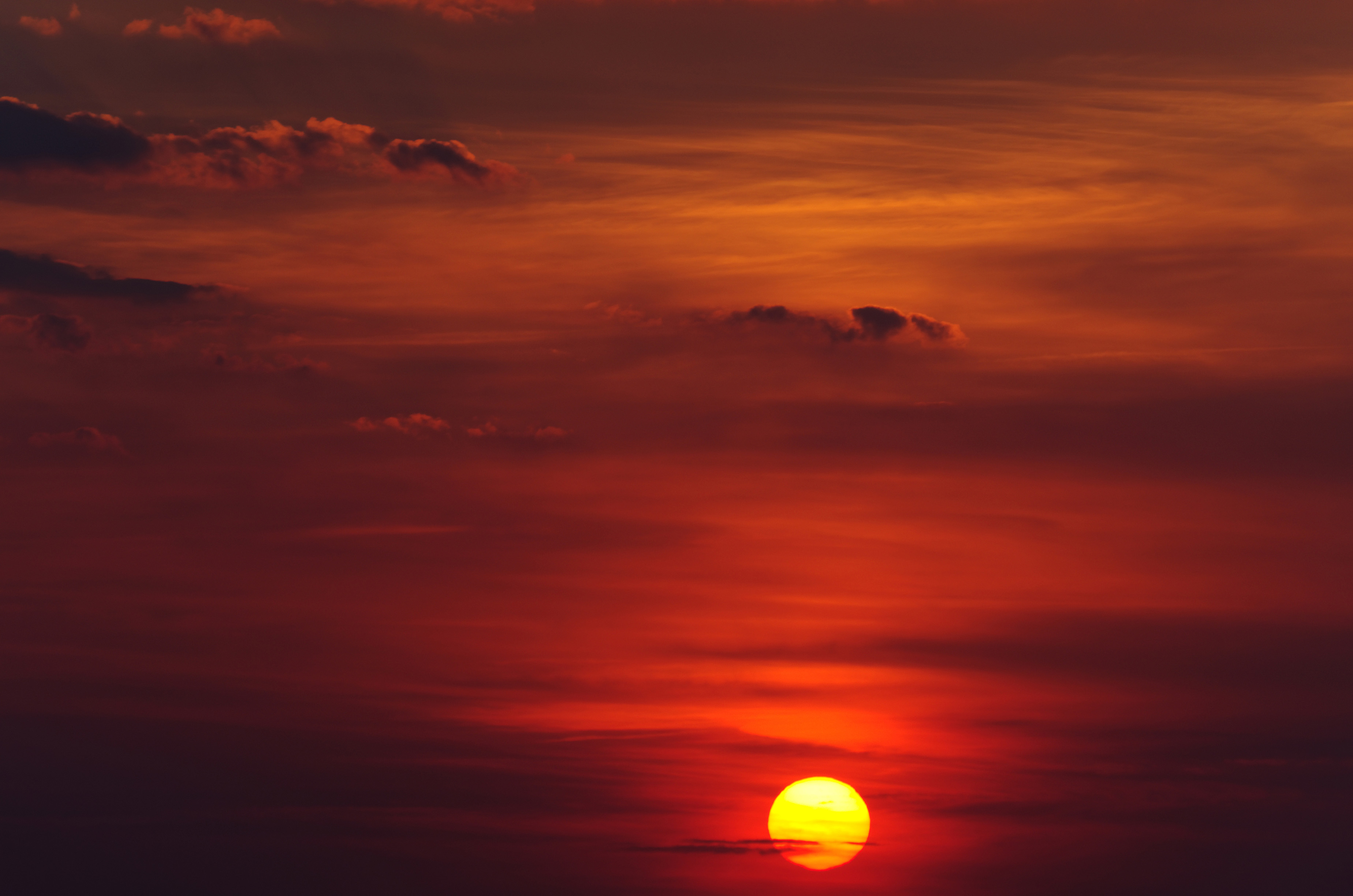 Wallpapers Nature Sunsets and sunrises Coucher de soleil