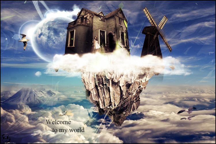 Wallpapers Digital Art Fantaisy welcome to my world 