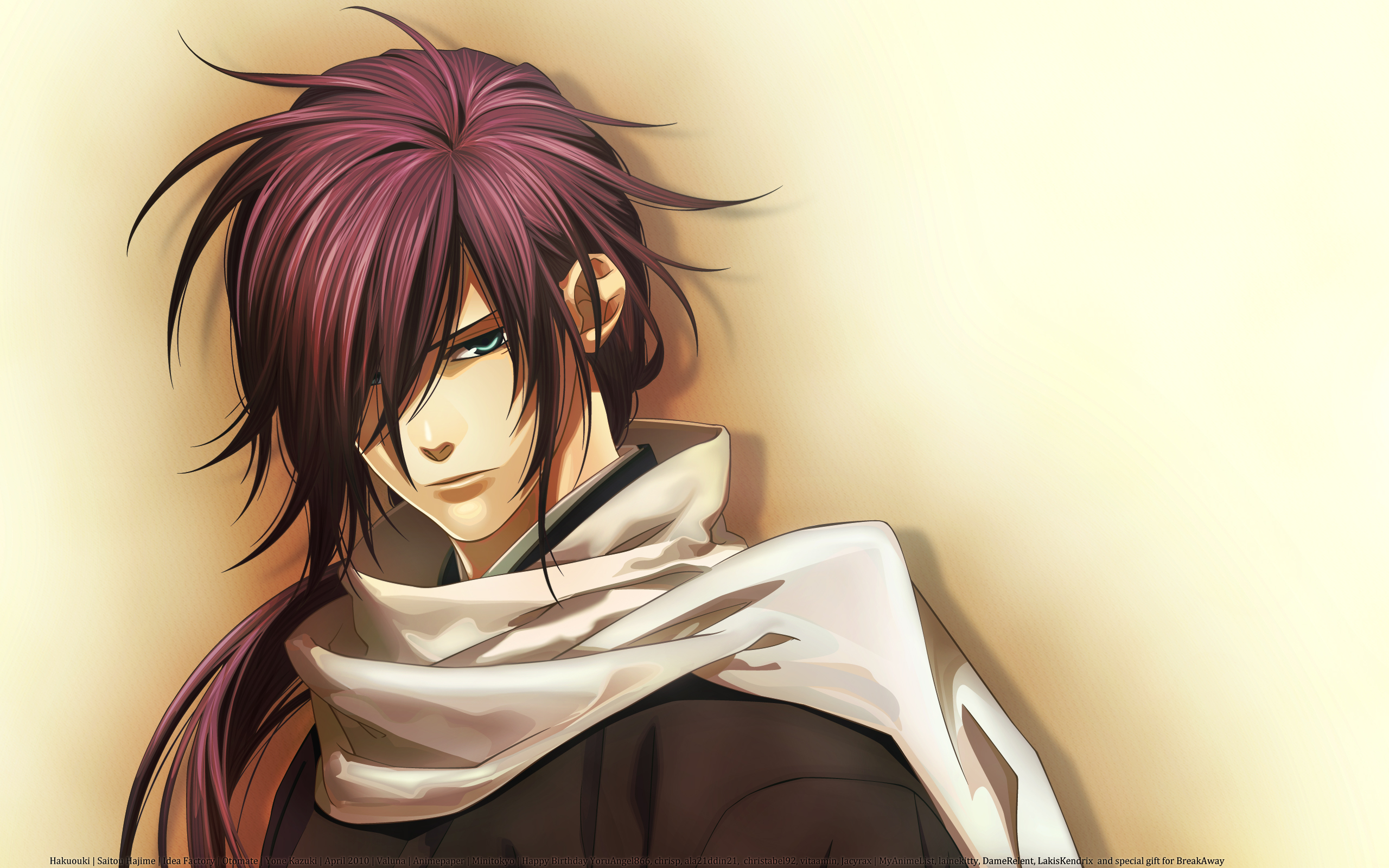 Wallpapers Manga Hakuouki Shinsengumi Kitan 