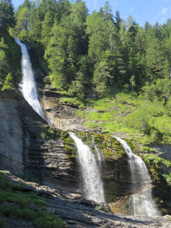 Wallpapers Trips : Europ France > Rhne-Alpes Cascade du Rouget à Sixt Fer à Cheval (74)