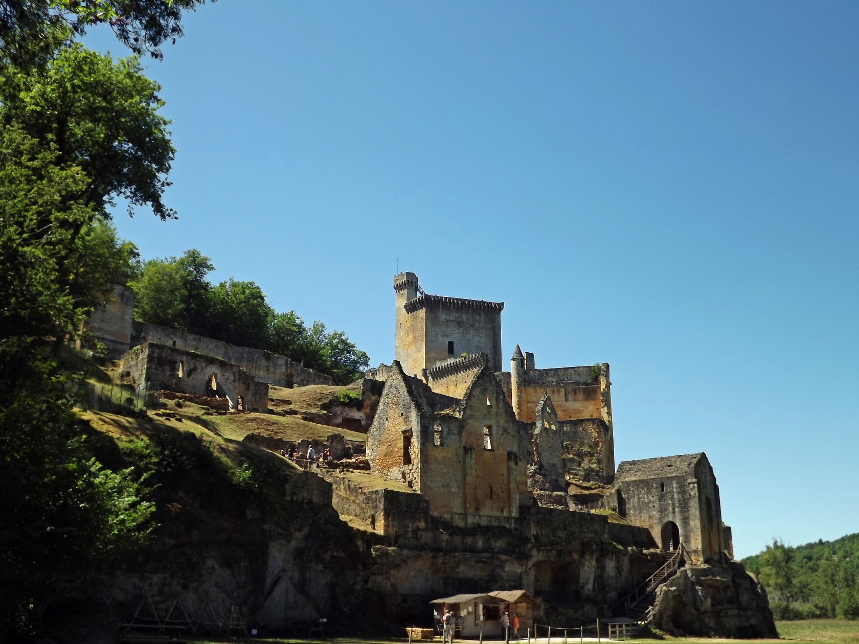 Wallpapers Constructions and architecture Castles - Palace château de commarque (24)