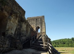  Constructions et architecture château de commarque (24)