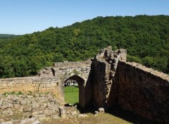  Constructions et architecture château de commarque (24)