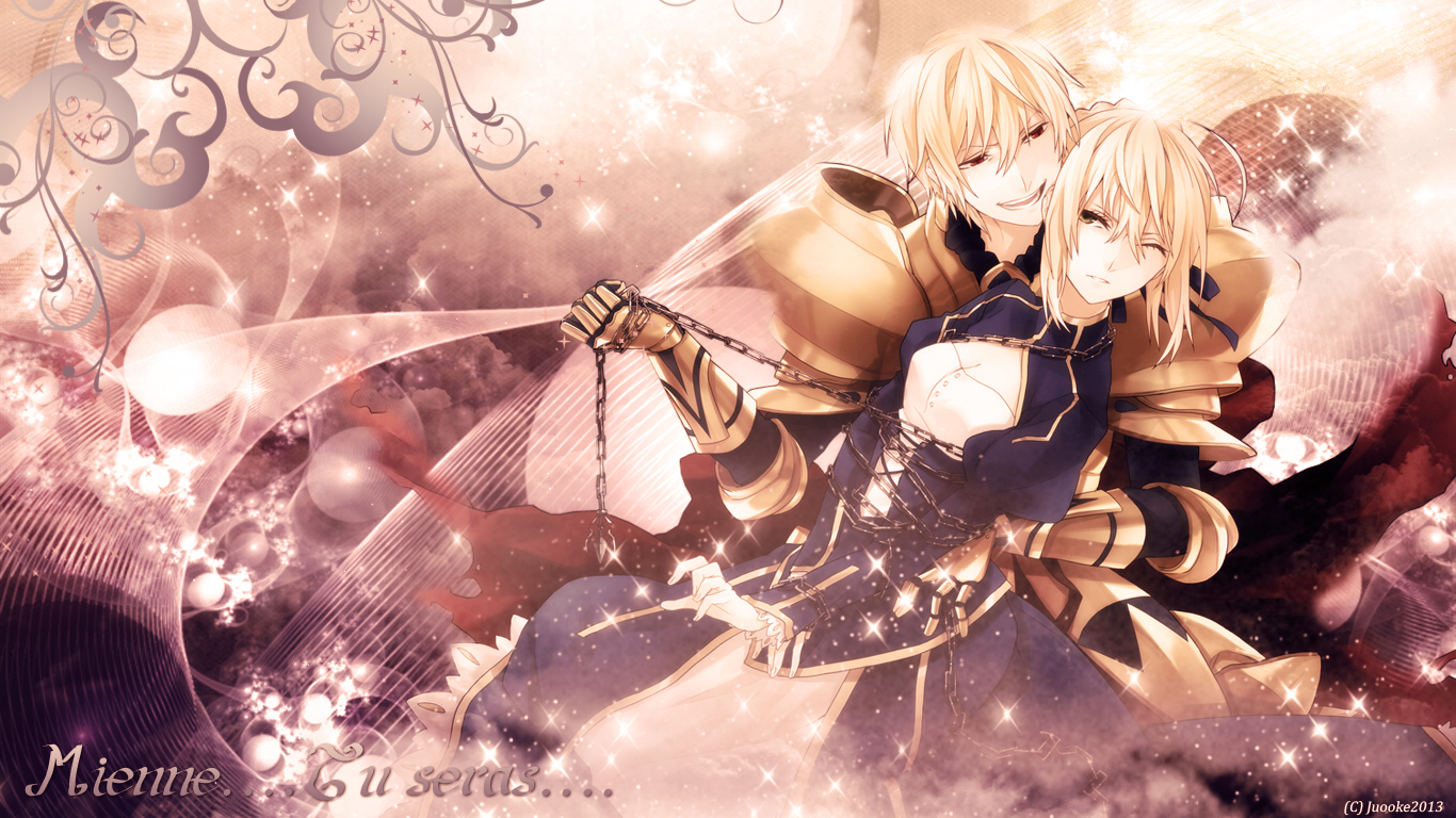 Fonds d'cran Manga Fate stay night / Fate project &#164; Mienne tu seras &#164;