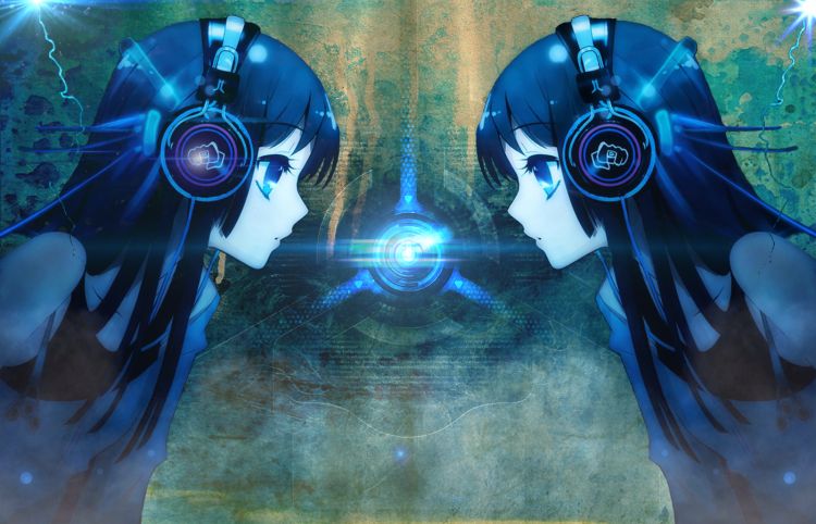 Wallpapers Manga Miscellaneous Dubstep girls by me 