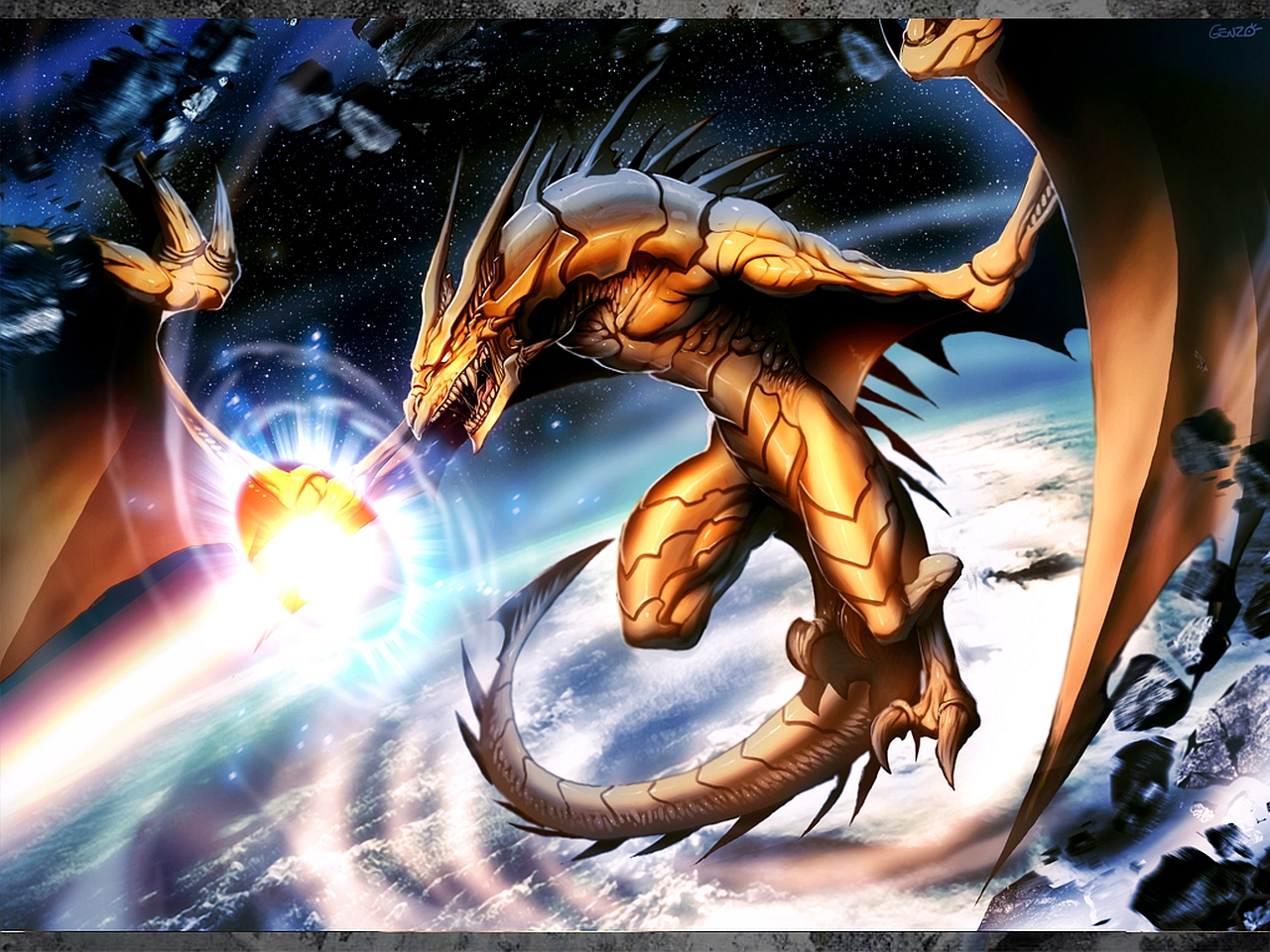 Wallpapers Fantasy and Science Fiction Creatures : Dragons dragon2