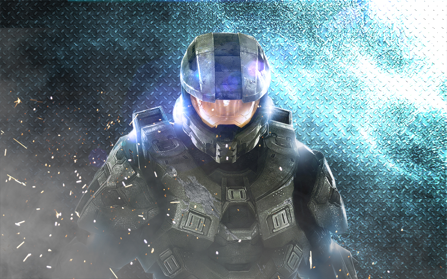 Wallpapers Video Games Halo 4 Halo Wallpaper red/blue