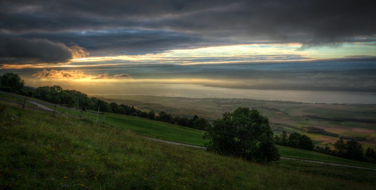 Fonds d'cran Nature Paysages Fire clouds