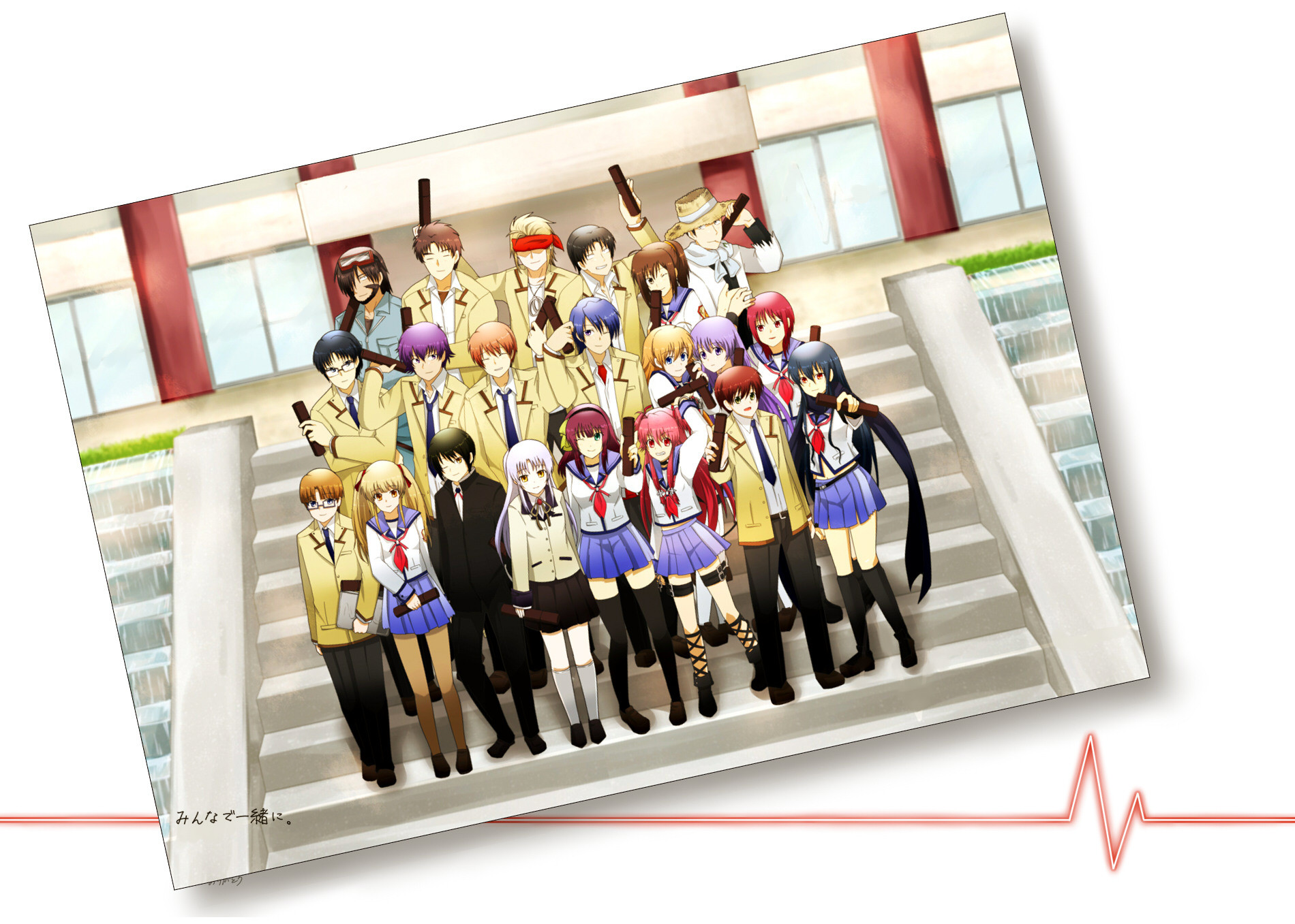 Wallpapers Manga Angel Beats 