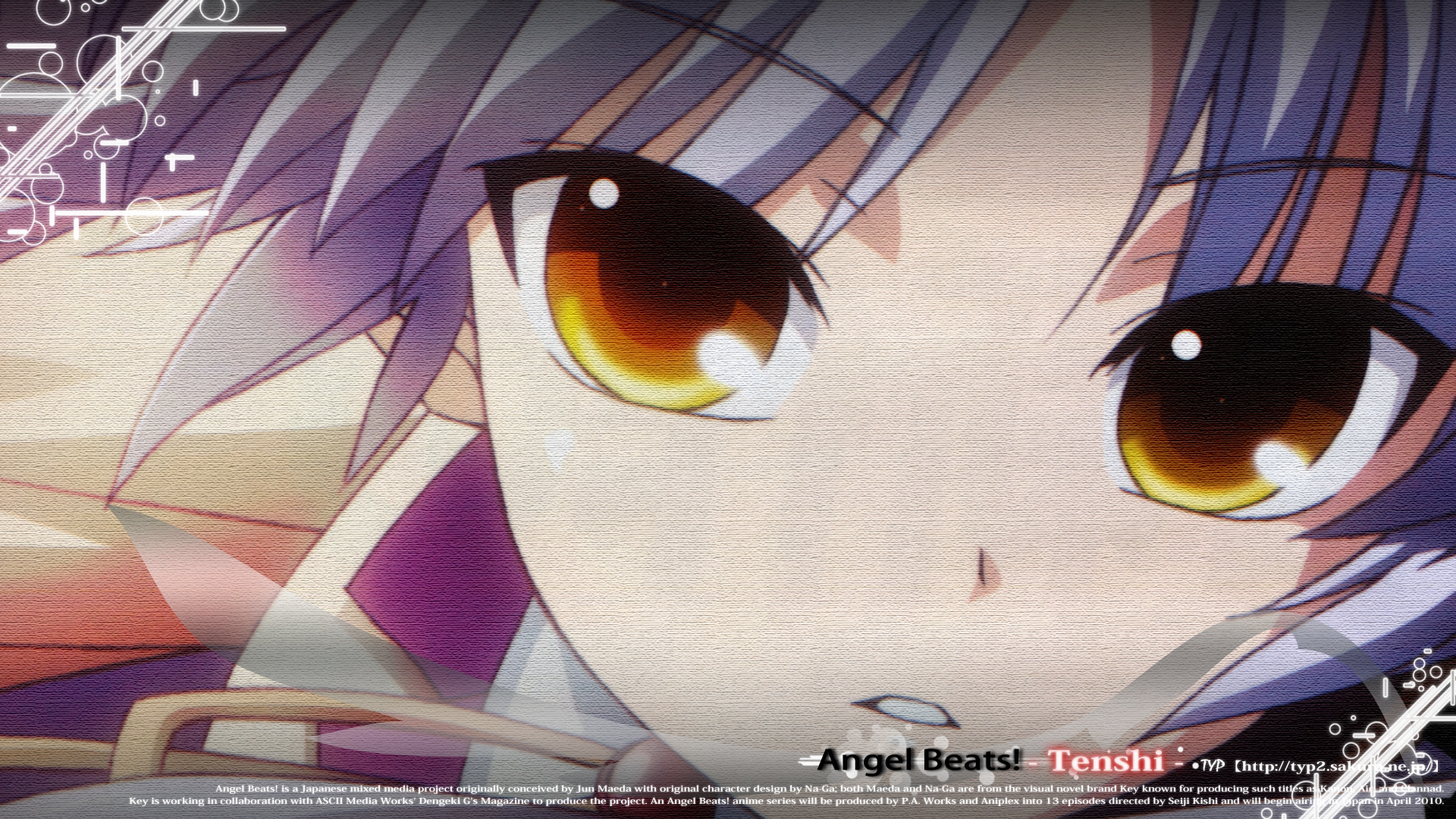 Fonds d'cran Manga Angel Beats 