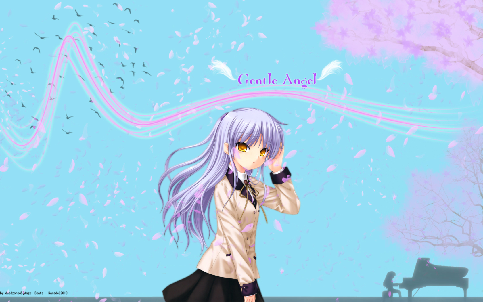 Wallpapers Manga Angel Beats 