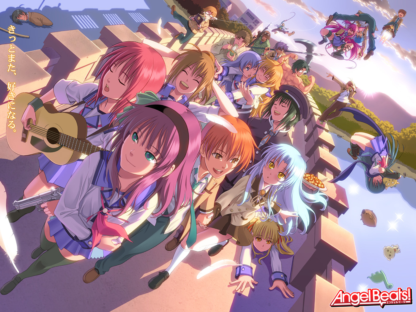 Wallpapers Manga Angel Beats 