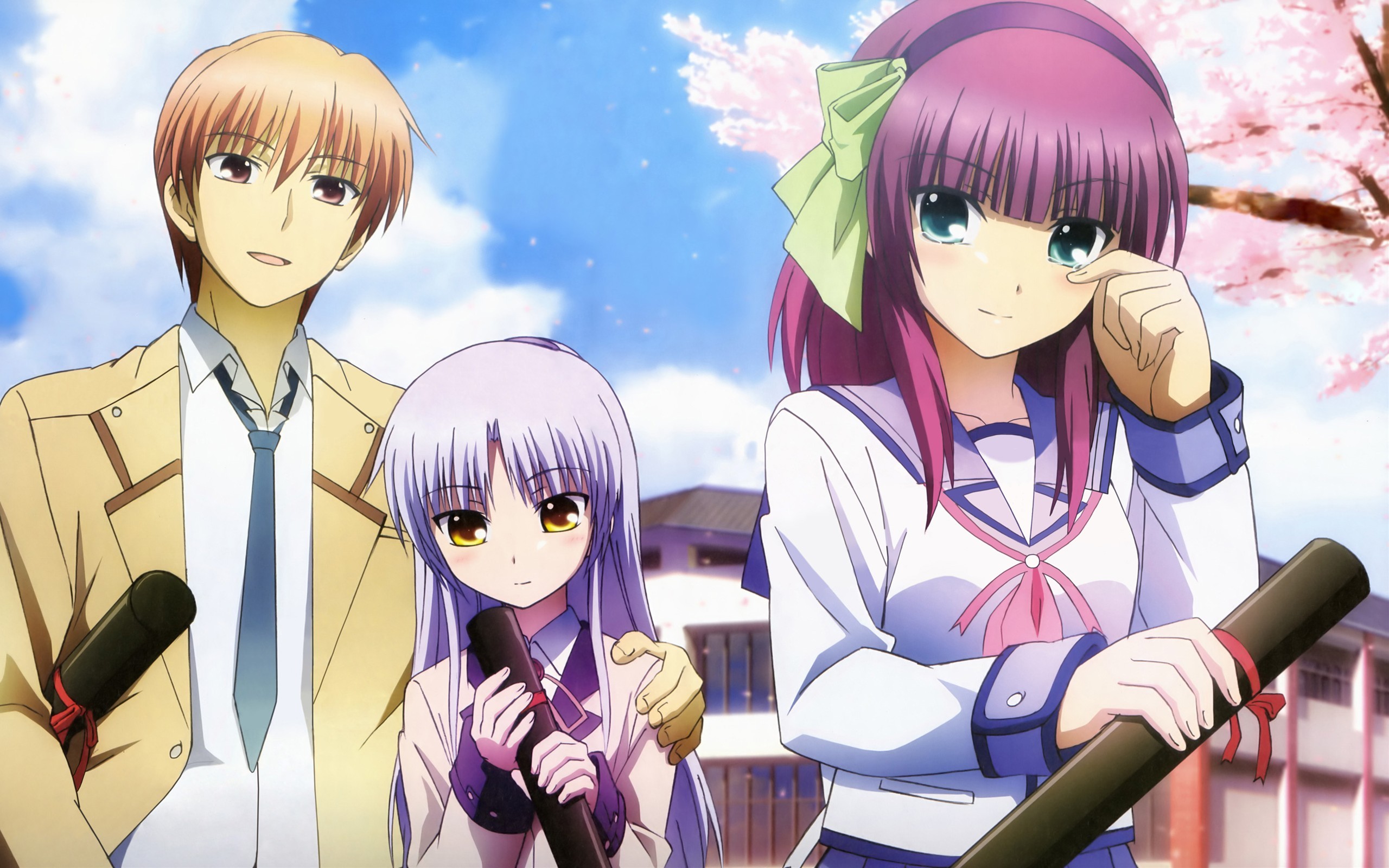 Fonds d'cran Manga Angel Beats 