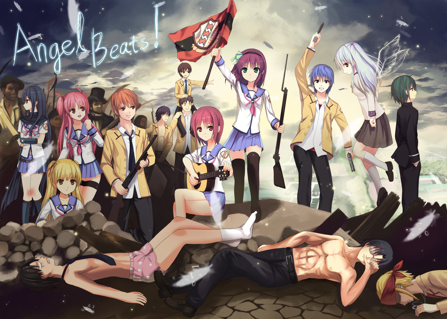 Wallpapers Manga Angel Beats 