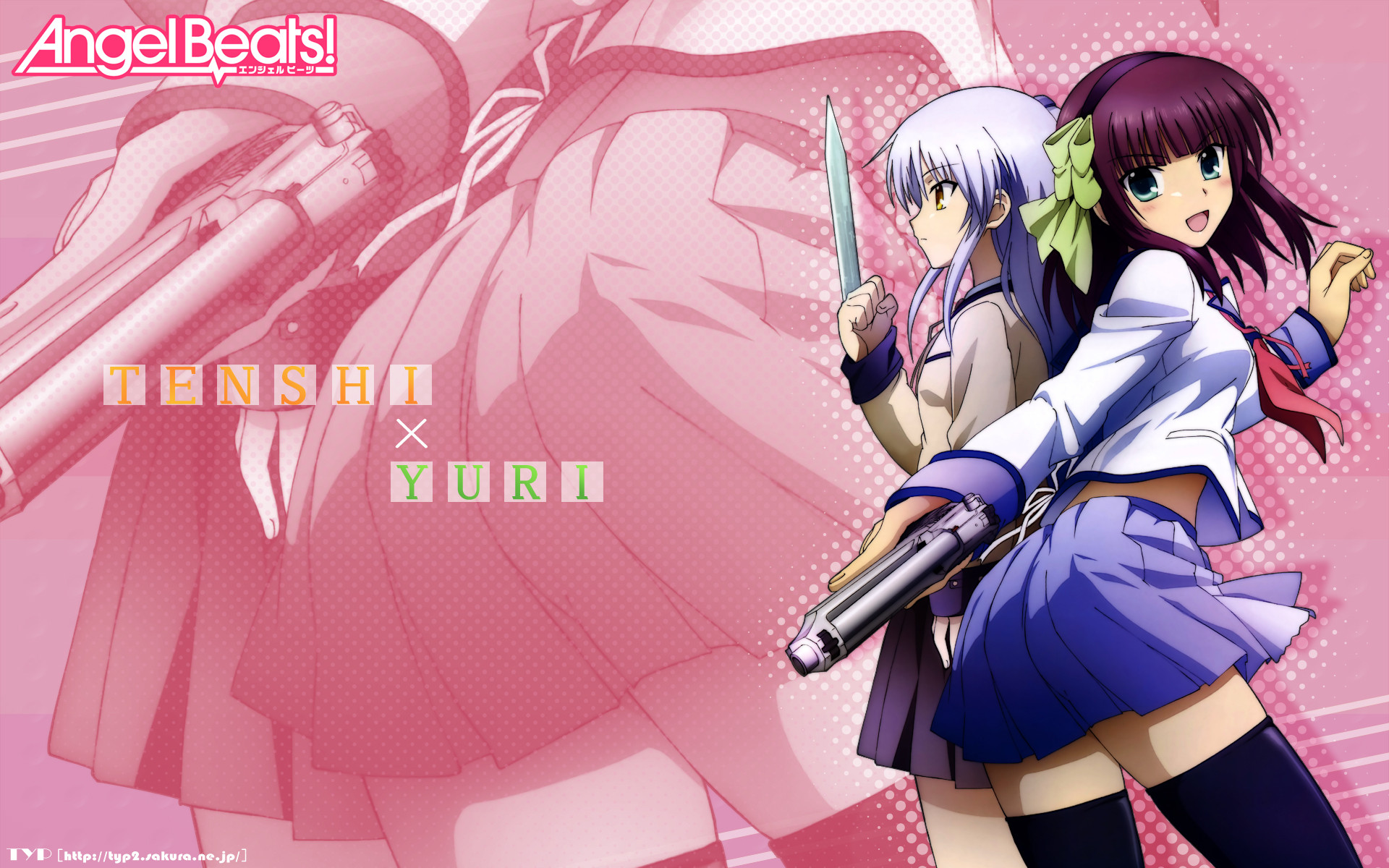 Fonds d'cran Manga Angel Beats 