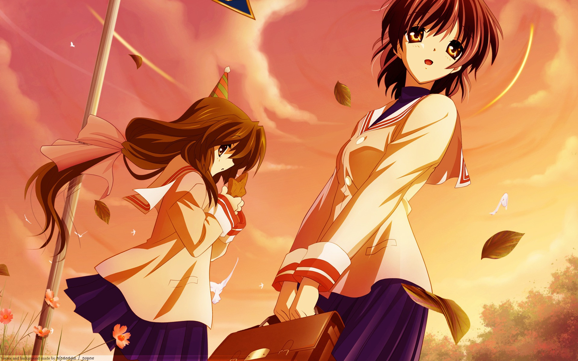 Fonds d'cran Manga Clannad (TV) 