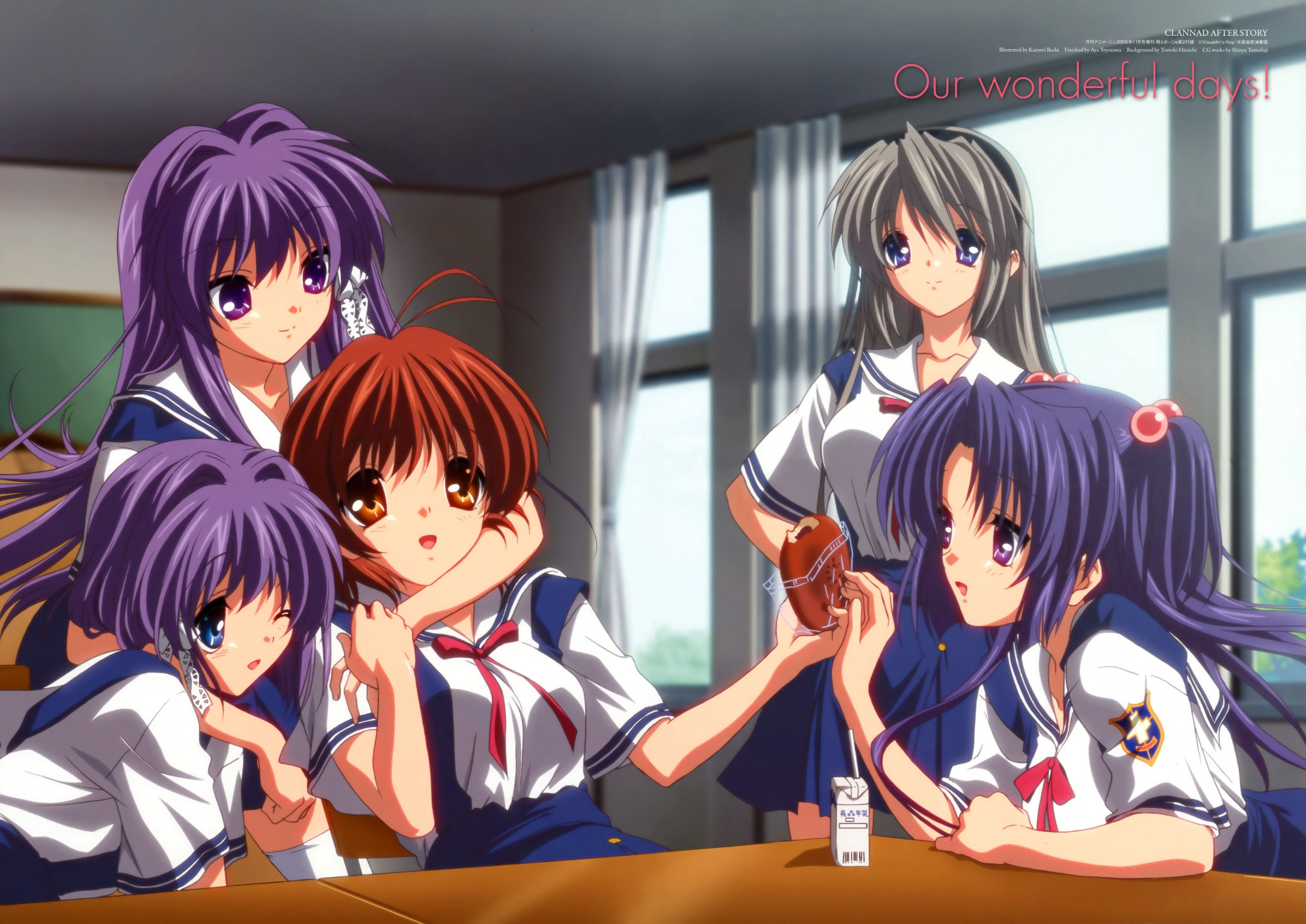 Fonds d'cran Manga Clannad (TV) 