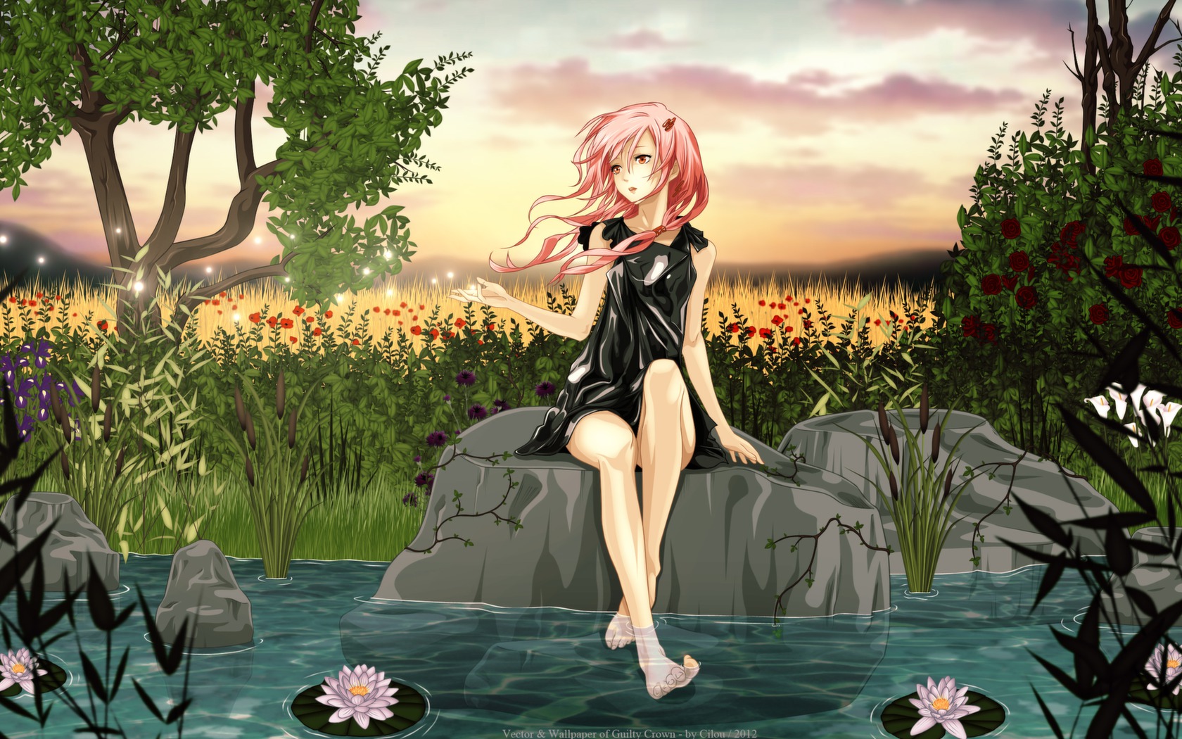 Fonds d'cran Manga Guilty Crown 