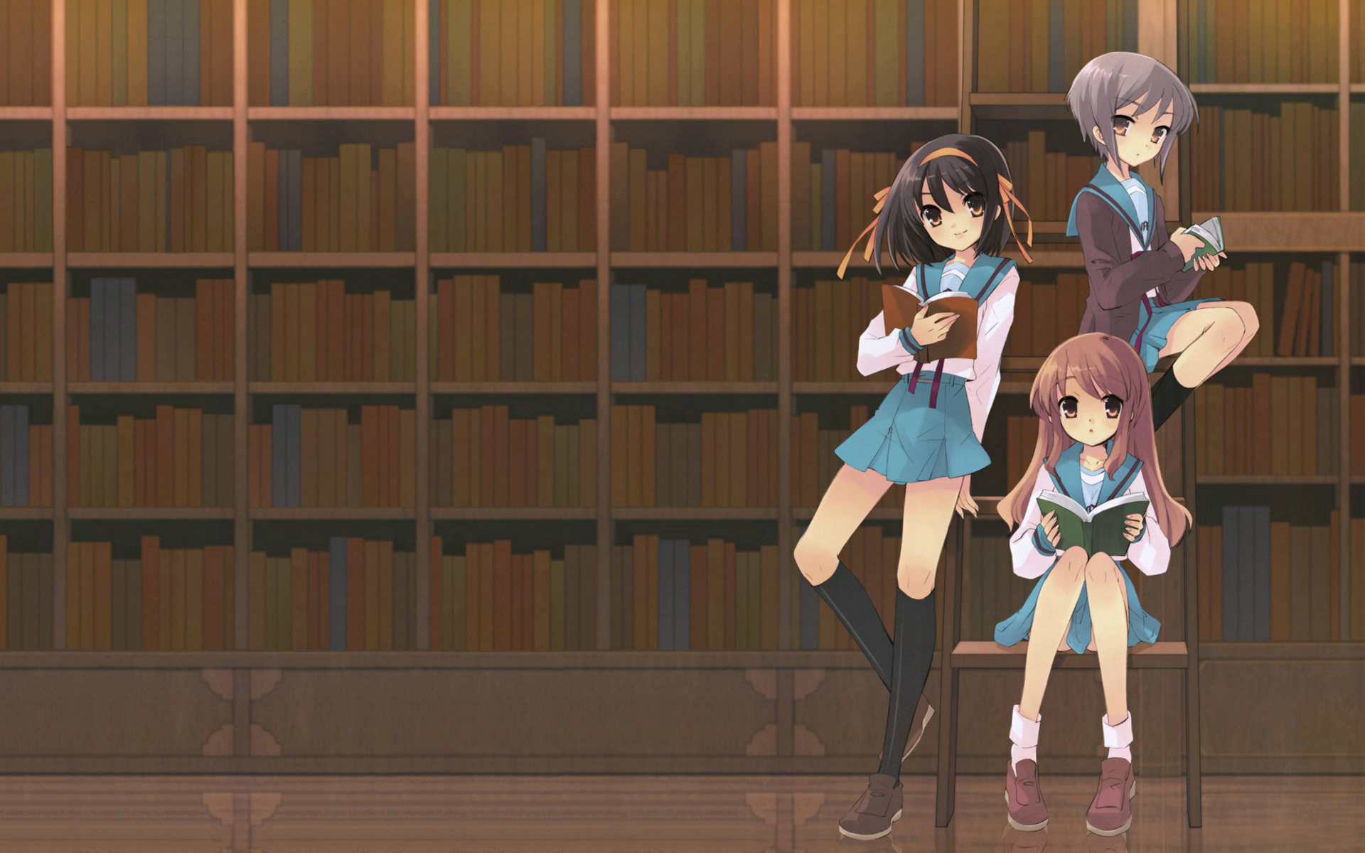 Wallpapers Manga The Melancholy of Haruhi Suzumiya 