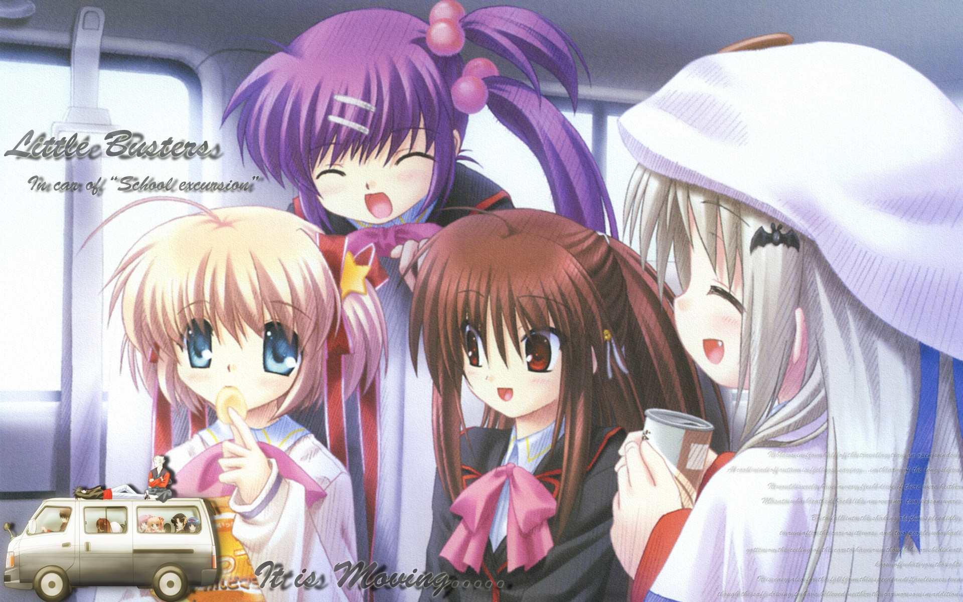 Fonds d'cran Manga Little Busters! 