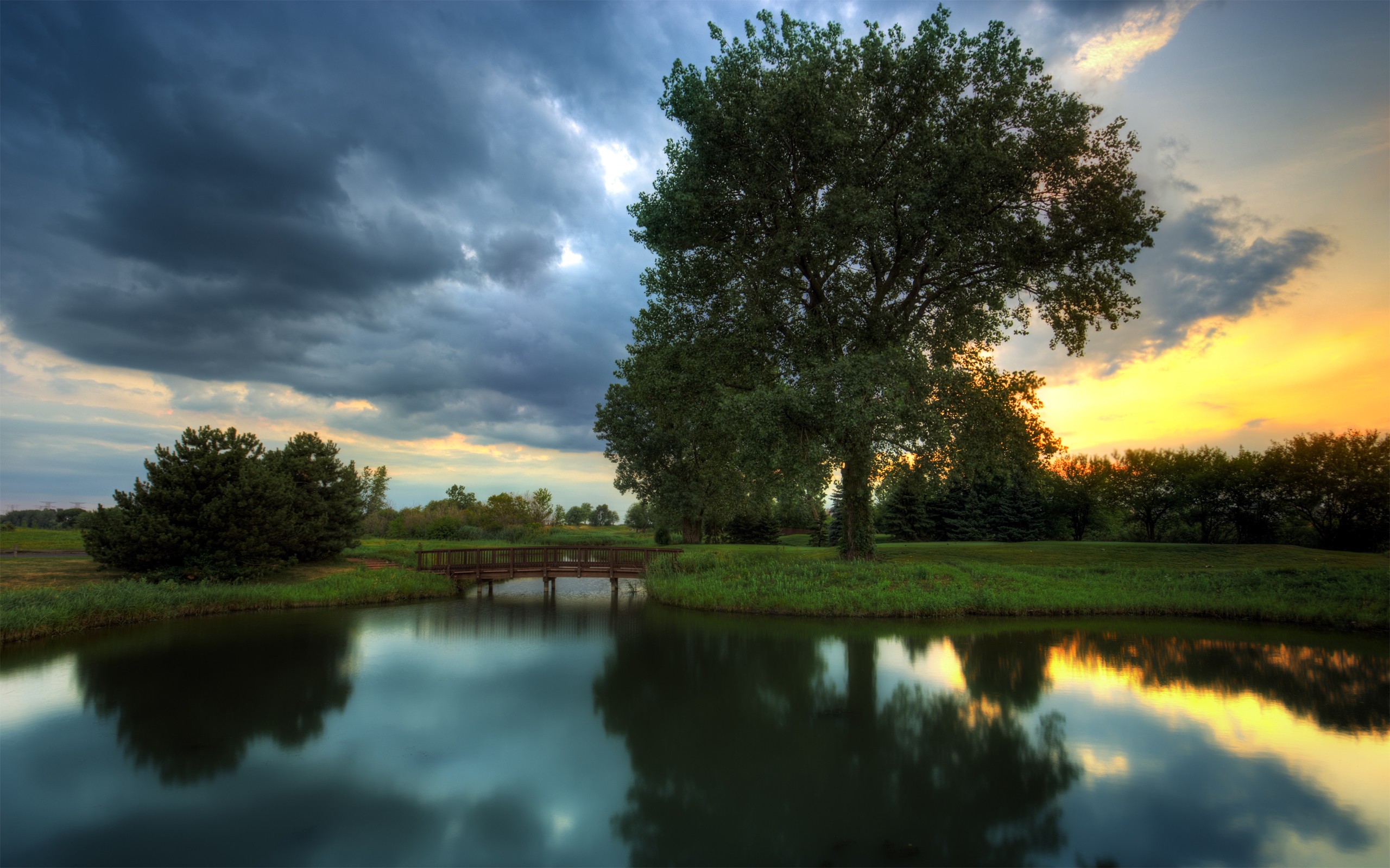 Fonds d'cran Nature Lacs - Etangs 