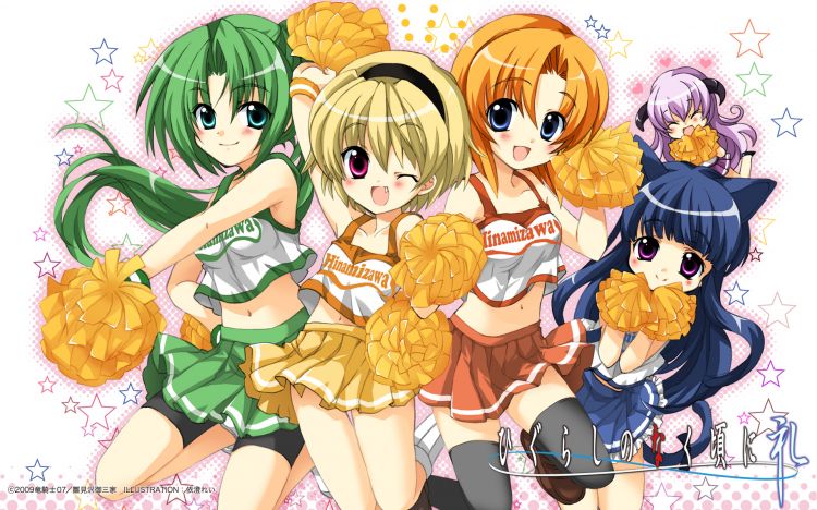 Fonds d'cran Manga Higurashi Wallpaper N359433