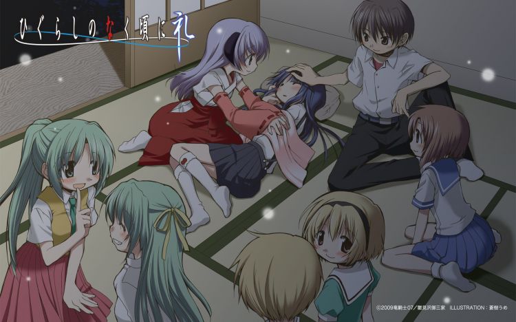 Fonds d'cran Manga Higurashi Wallpaper N359551