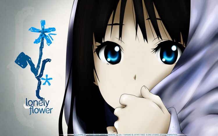 Fonds d'cran Manga K-ON! Akiyama Mio Wallpaper N359785