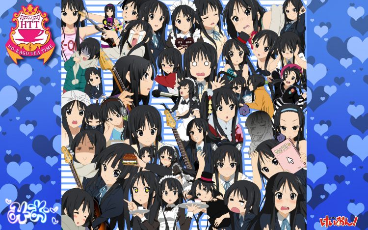 Wallpapers Manga K-ON! Akiyama Mio Wallpaper N359787