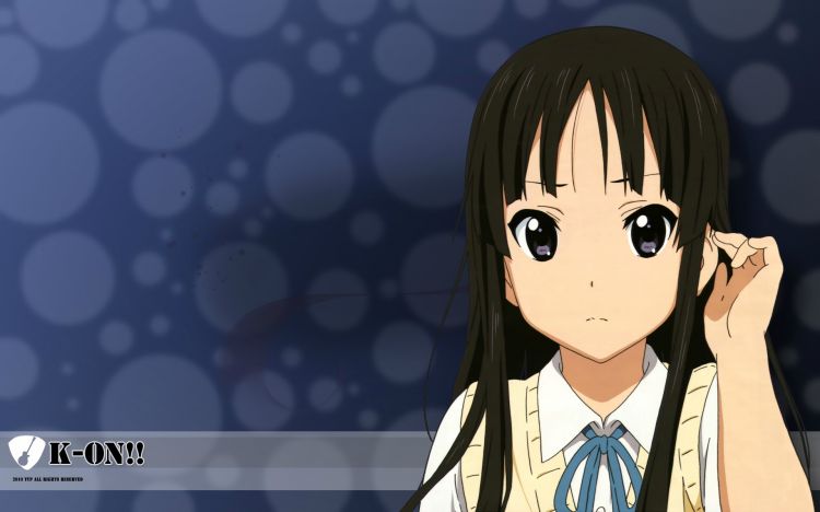 Fonds d'cran Manga K-ON! Akiyama Mio Wallpaper N359790