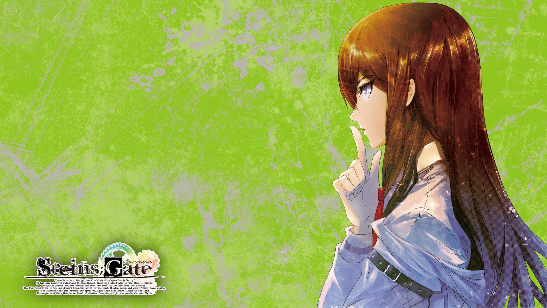 Wallpapers Manga Steins;Gate 