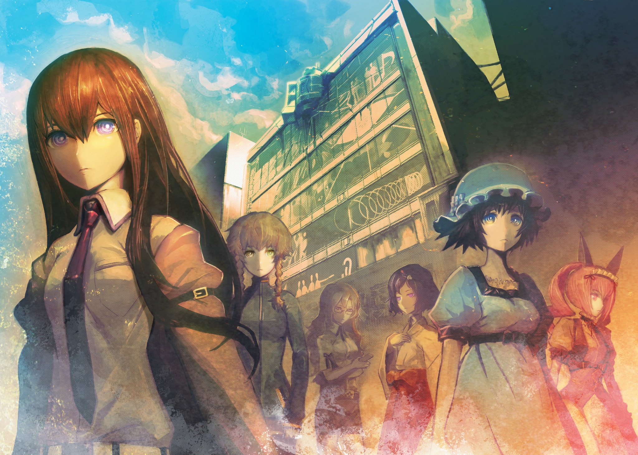 Wallpapers Manga Steins;Gate 