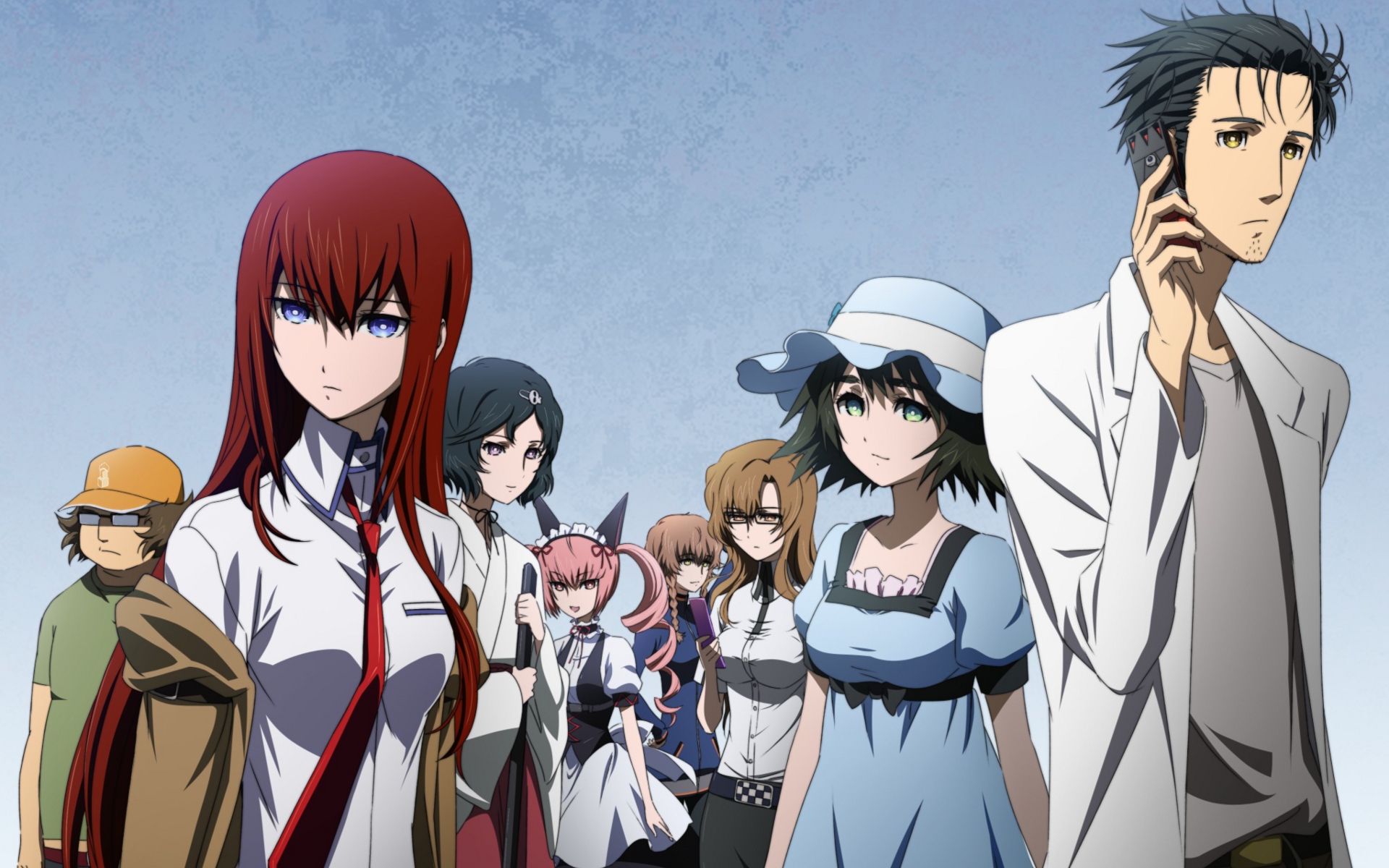 Wallpapers Manga Steins;Gate 