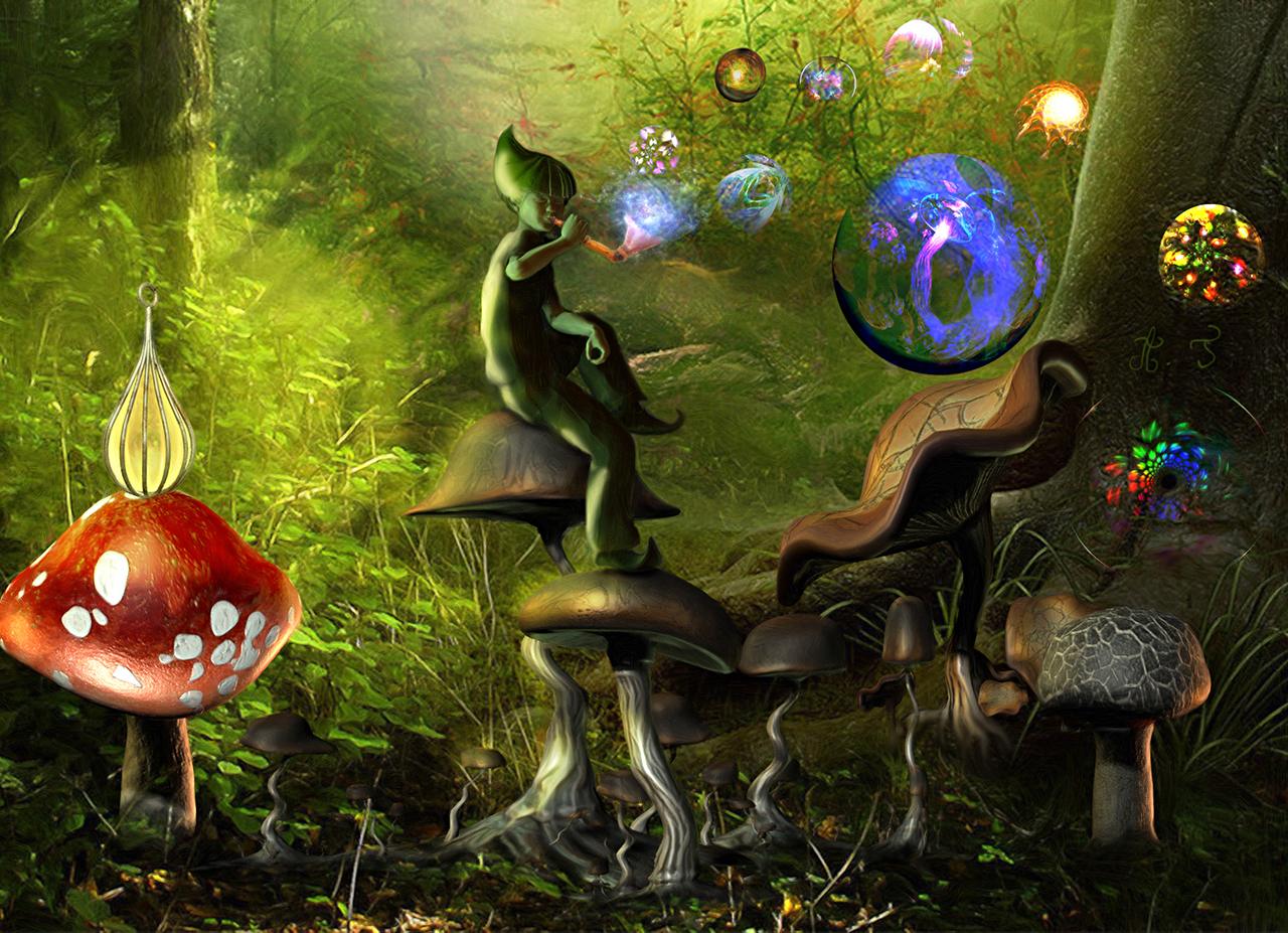 Wallpapers Fantasy and Science Fiction Fairies lutinerie